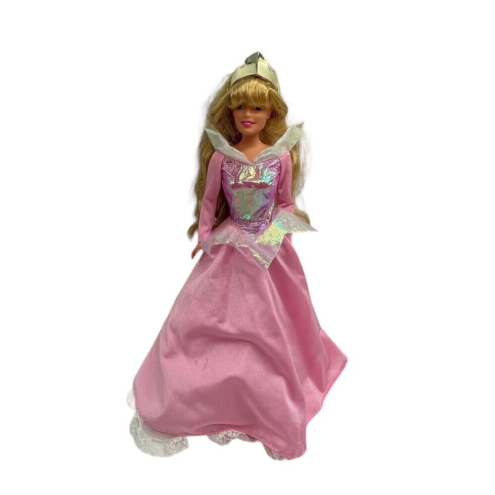 Disney 1966 Sleeping Beauty Princess Stories Collection 11” Gold Crown RARE